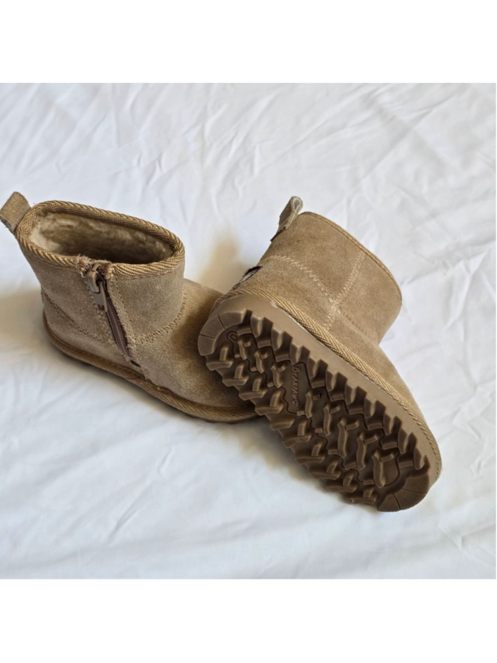 Baby BEARPAW Boots Size 4 Brown - Picture 4 of 6